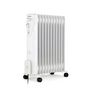 Voir la diapositive 2 : OCEANIC Radiateur électrique bain d'huile 2500W OCEANIC - 3 puissances - 11 éléments - Blanc - Mobile