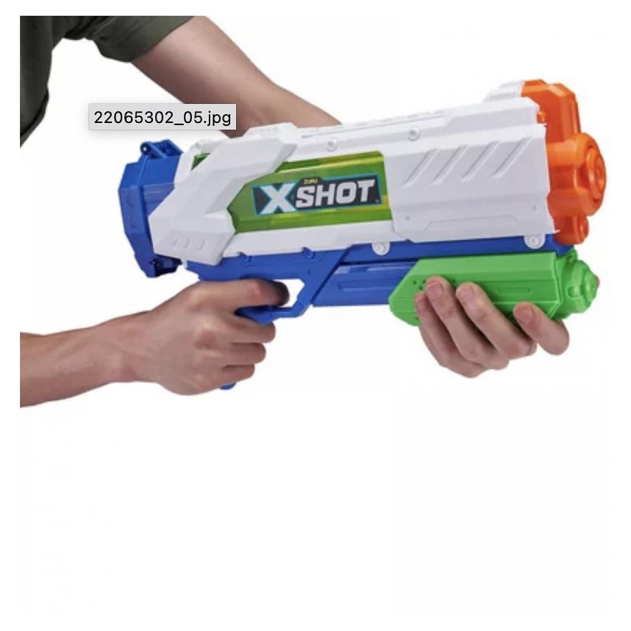 Voir la diapositive 2 : ZURU Pistolet a eau-X shot-fast fill GM