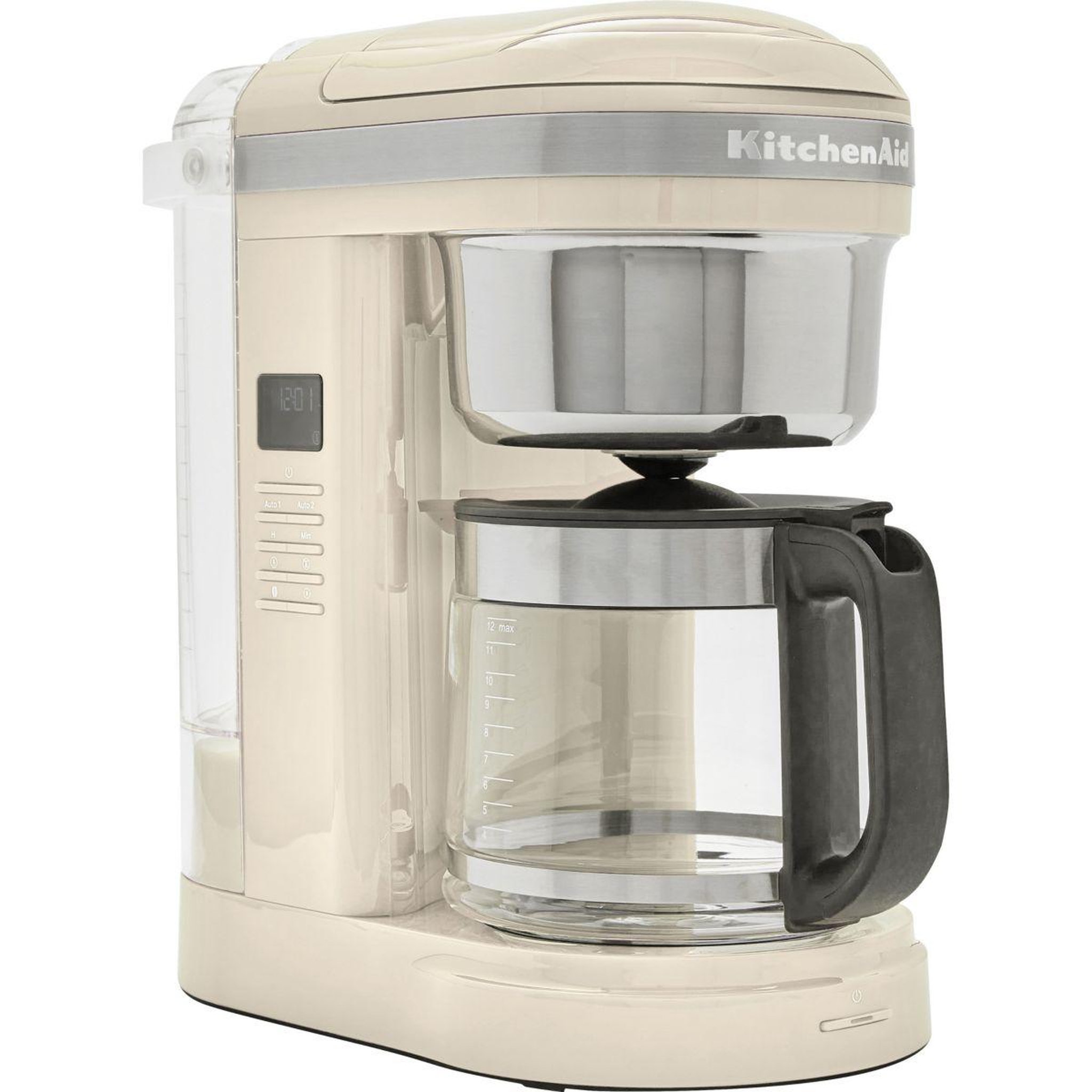 Voir la diapositive 3 : KitchenAid Cafetière filtre 5kcm1209eac crème