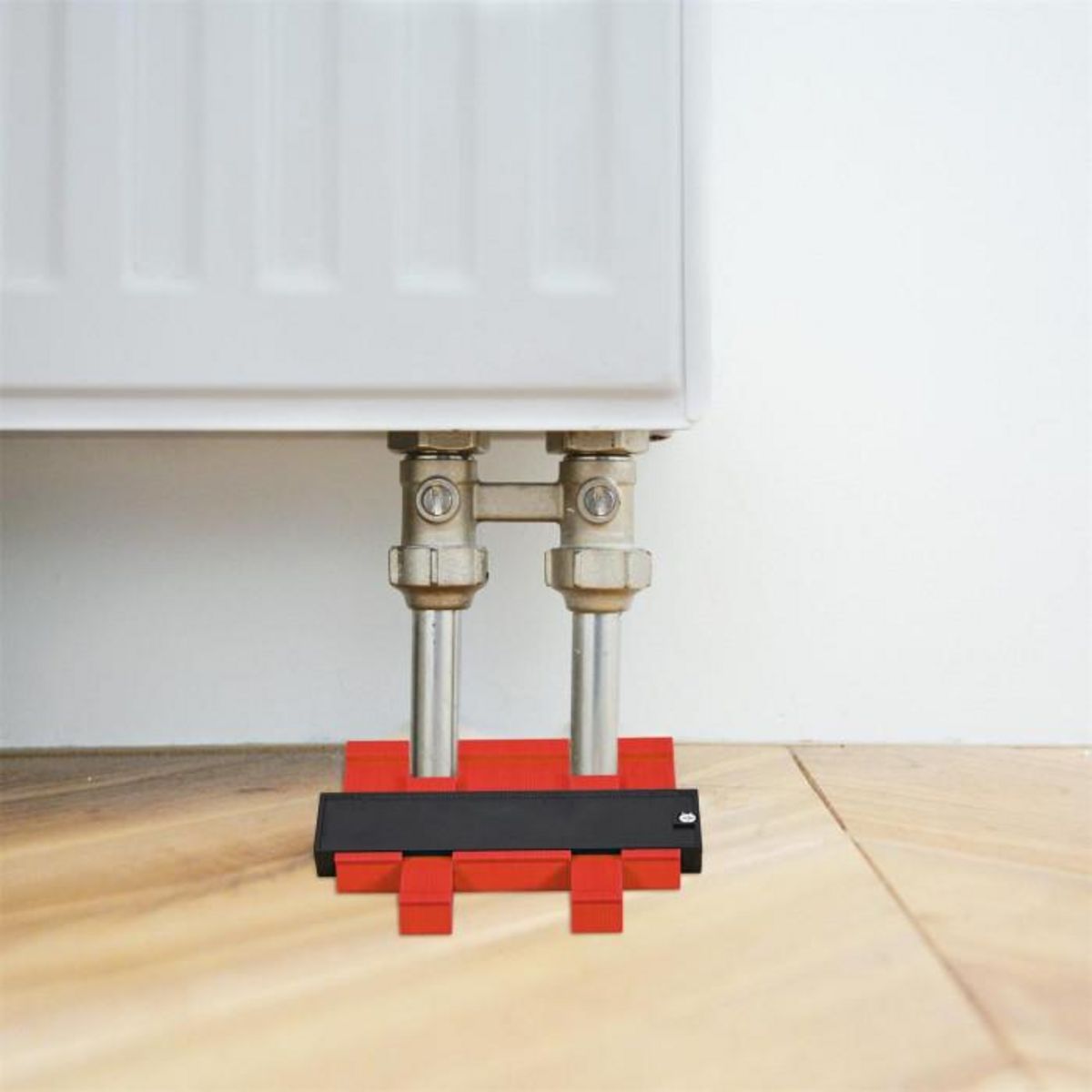 Paris Prix Copieur de Contour  Règle  14cm Noir & Rouge