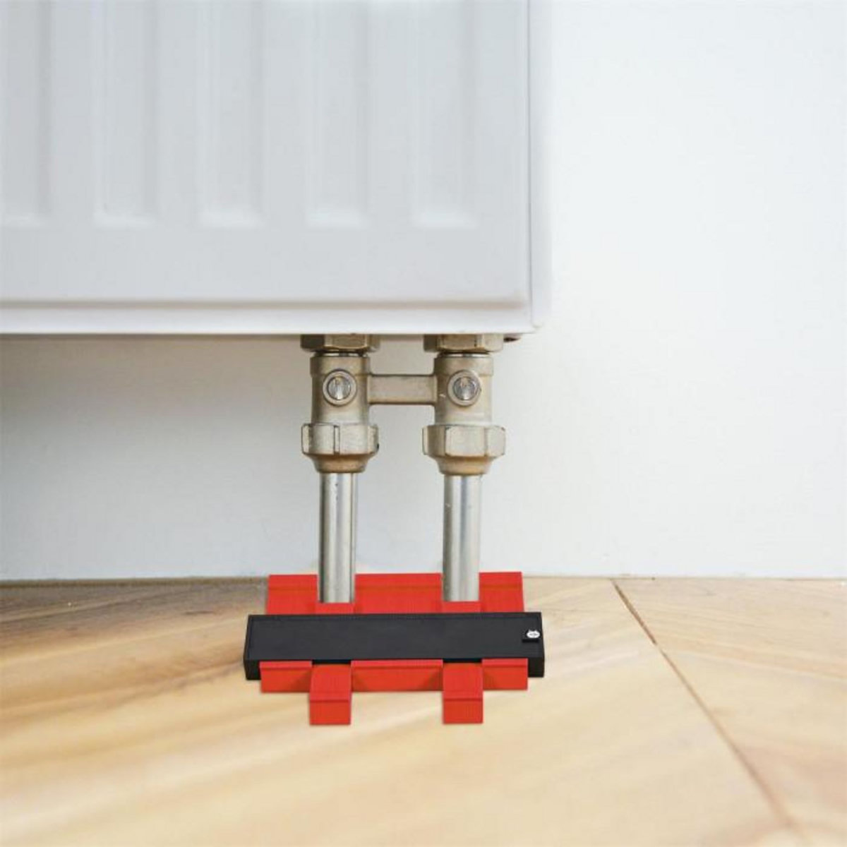 Paris Prix Copieur de Contour  Règle  14cm Noir & Rouge