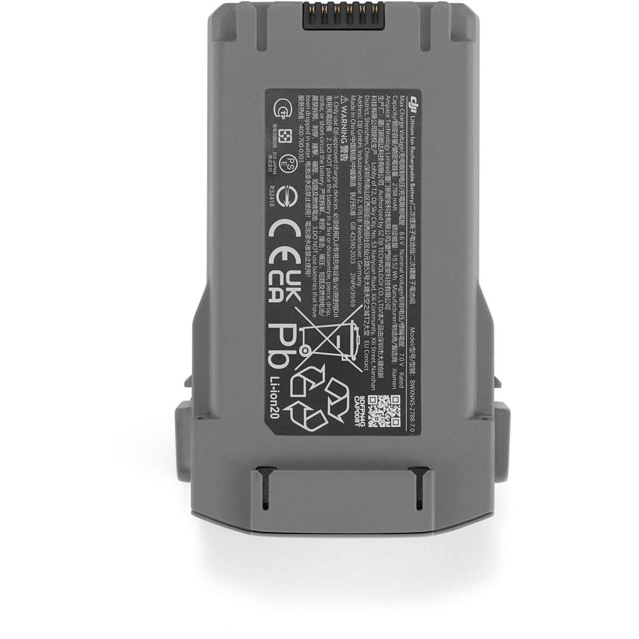 Voir la diapositive 2 : DJI Batterie drone Mini 5 Pro Intelligent Flight Battery