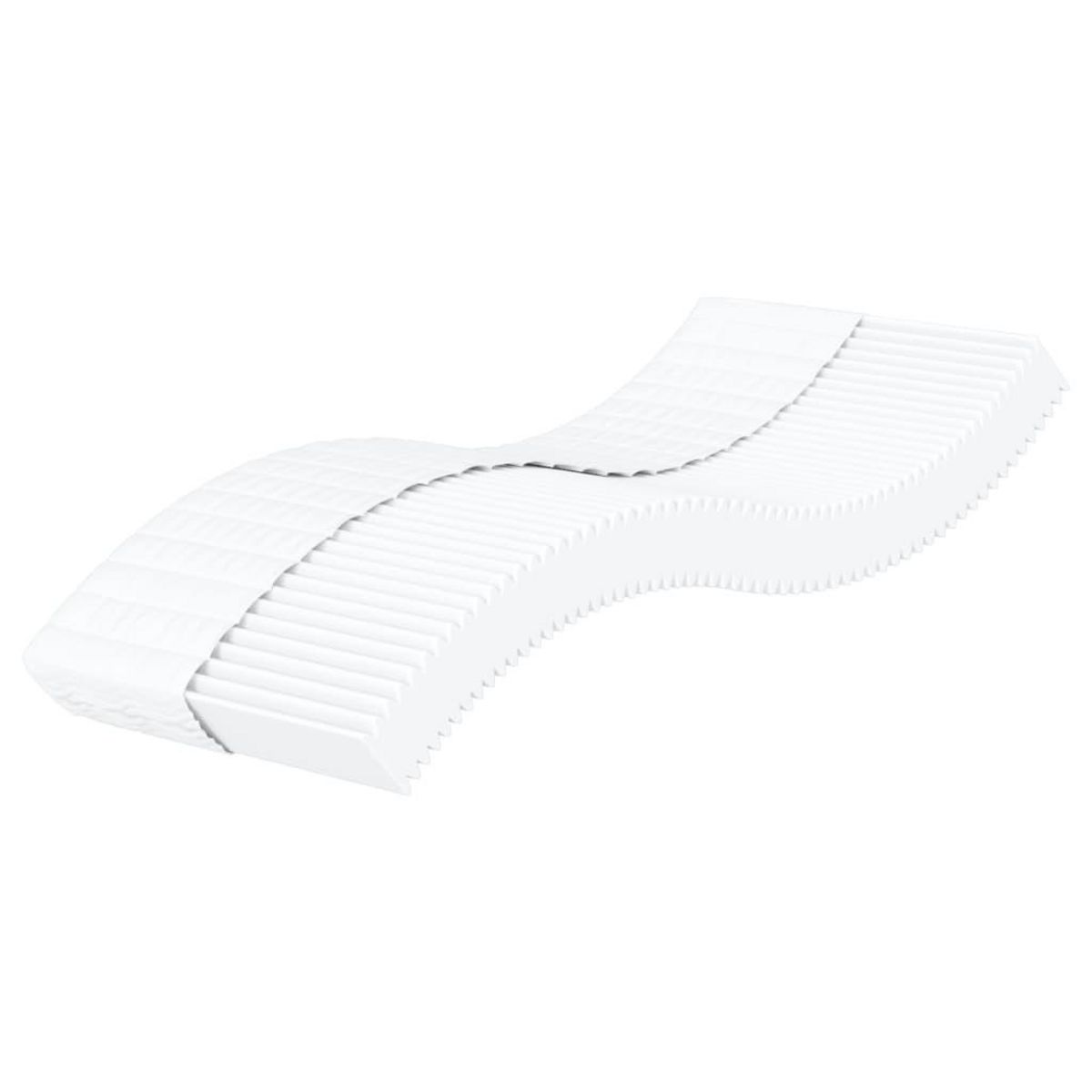 VIDAXL Lit de jour avec matelas cappuccino 90x200 cm similicuir
