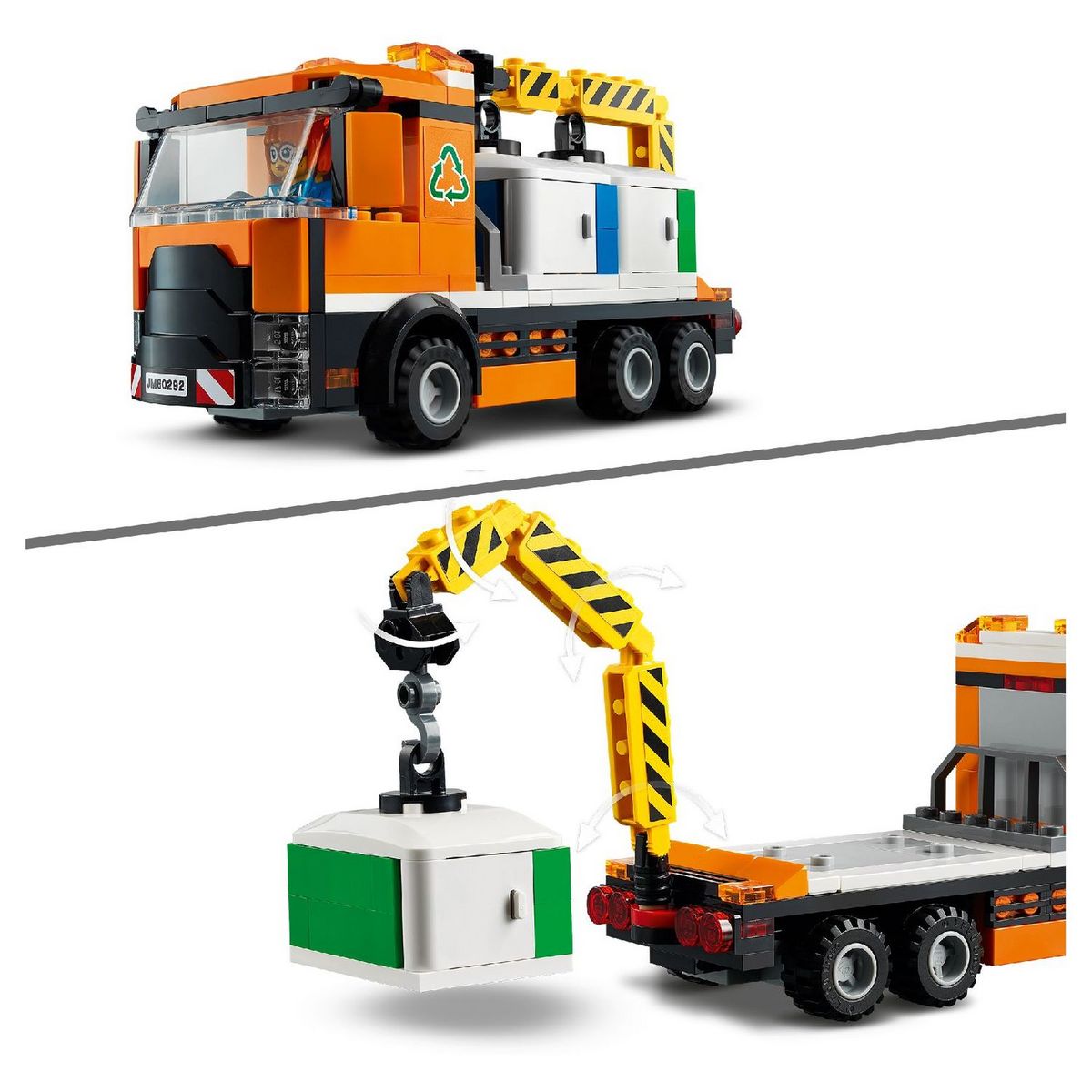 LEGO LEGO City 60292 Le centre-ville jeu de construction avec moto, camion et miniatures