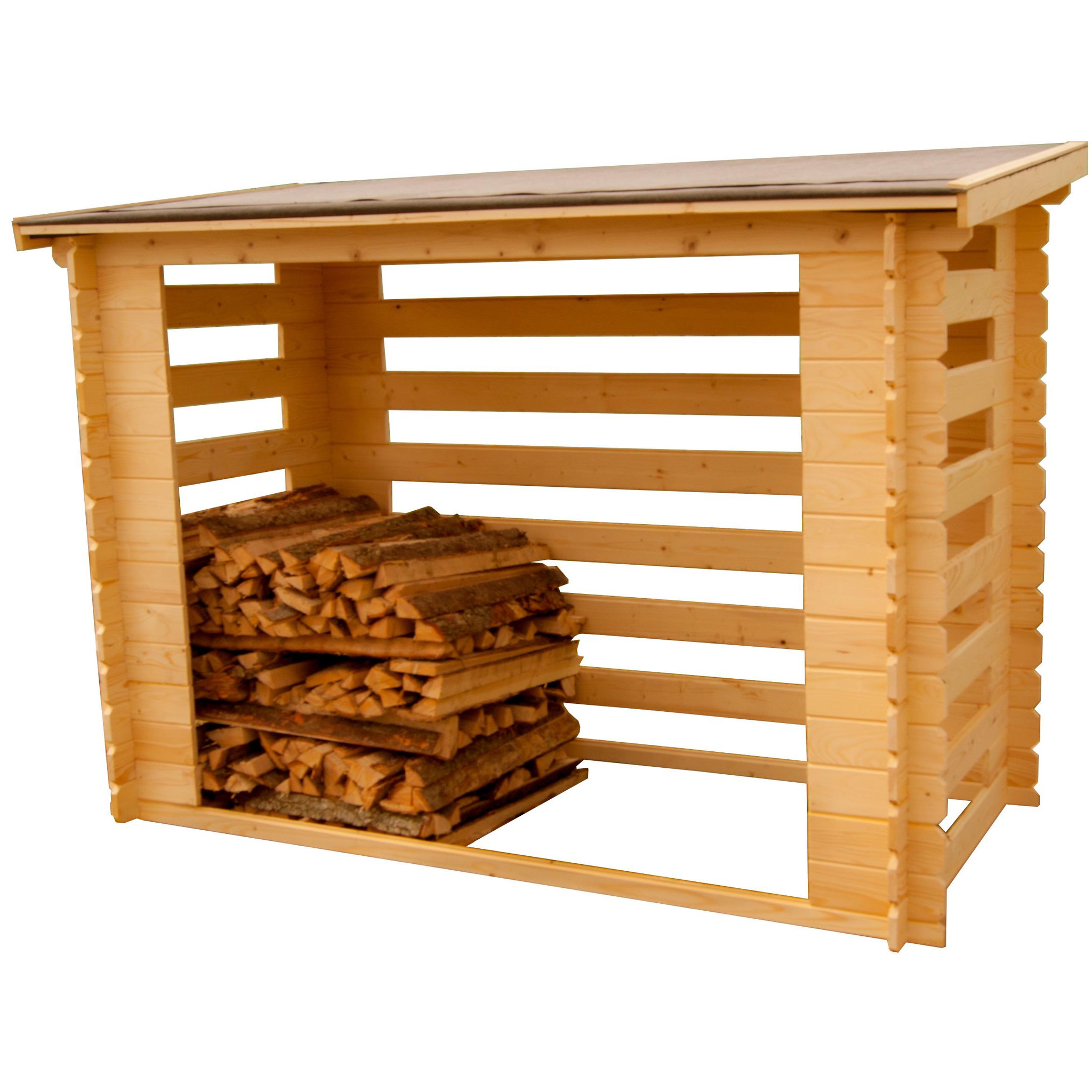 Voir la diapositive 2 : Habrita Bûcher- Bois 4 stères - 1,9m²