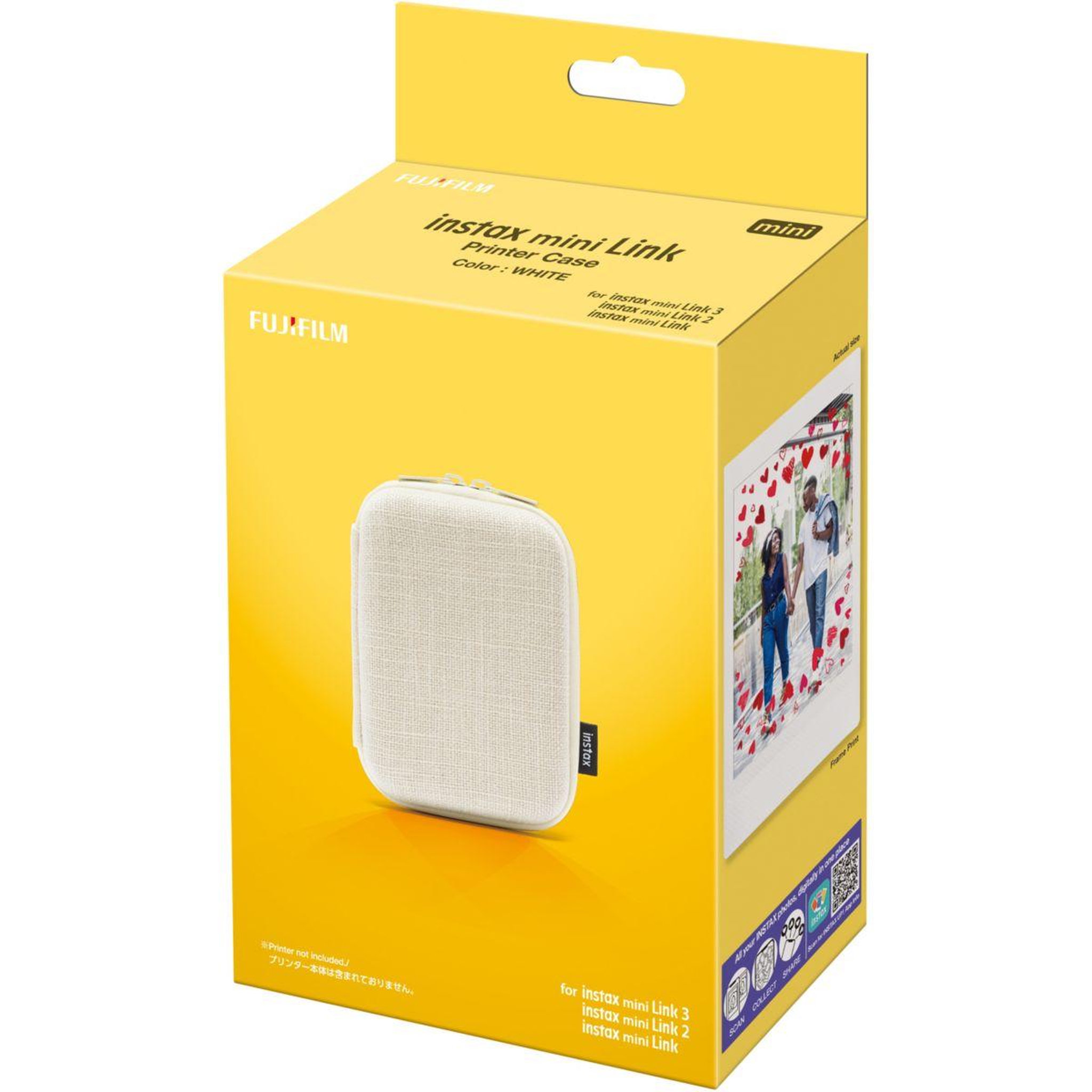 FUJIFILM Housse instax mini link blanc