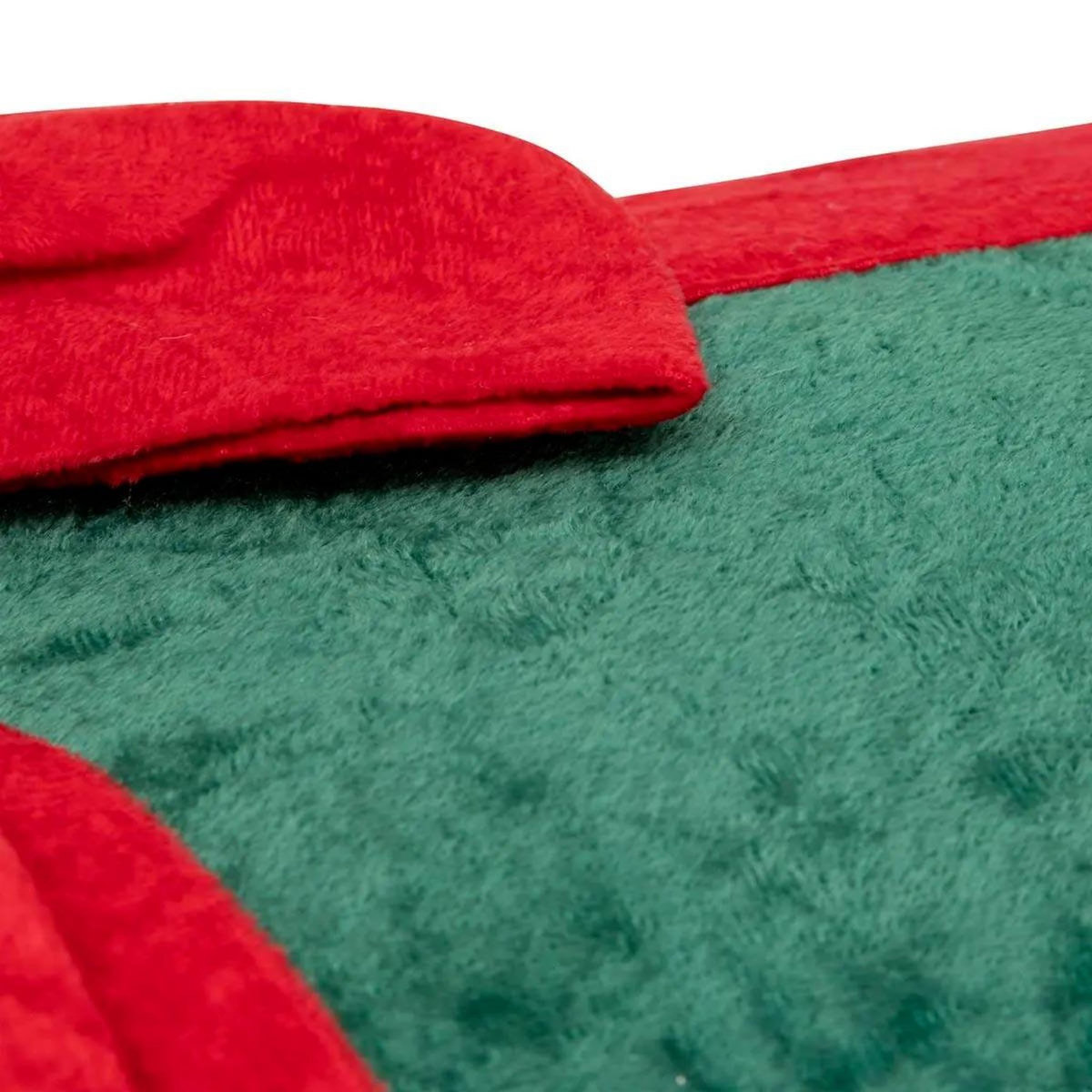 ATMOSPHERA Coussin en Velours avec Nœud  Cadeau  30x50cm Vert
