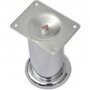 Voir la diapositive 3 : VIDAXL Pieds ronds de canape 8 pcs Chrome 120 mm