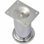 Voir la diapositive 3 : VIDAXL Pieds ronds de canape 8 pcs Chrome 120 mm