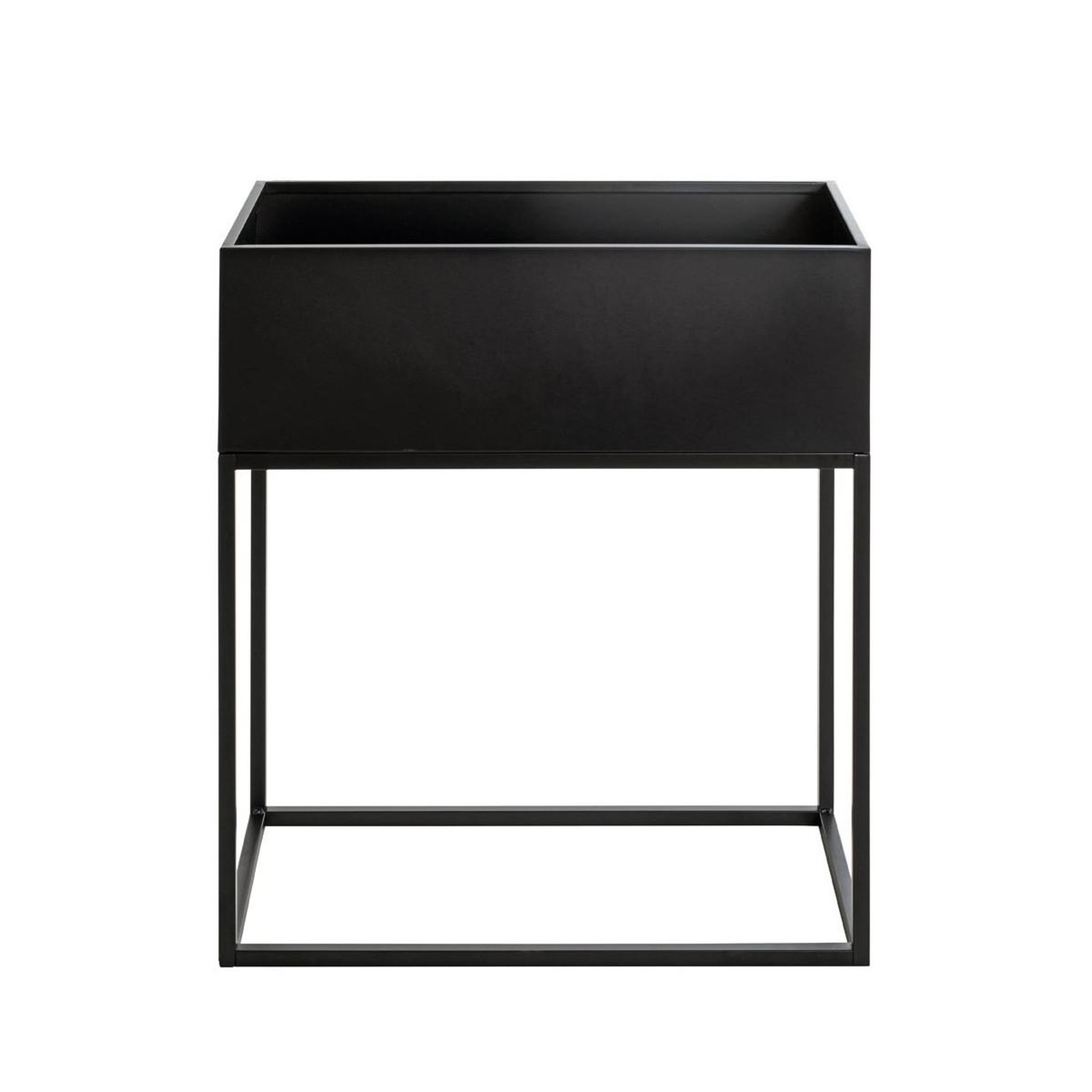 Voir la diapositive 2 : Paris Prix Porte Plantes en Métal  Variable  70cm Noir