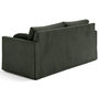 Voir la diapositive 5 : LISA DESIGN Serena - canapé droit déhoussable 3 places en velours