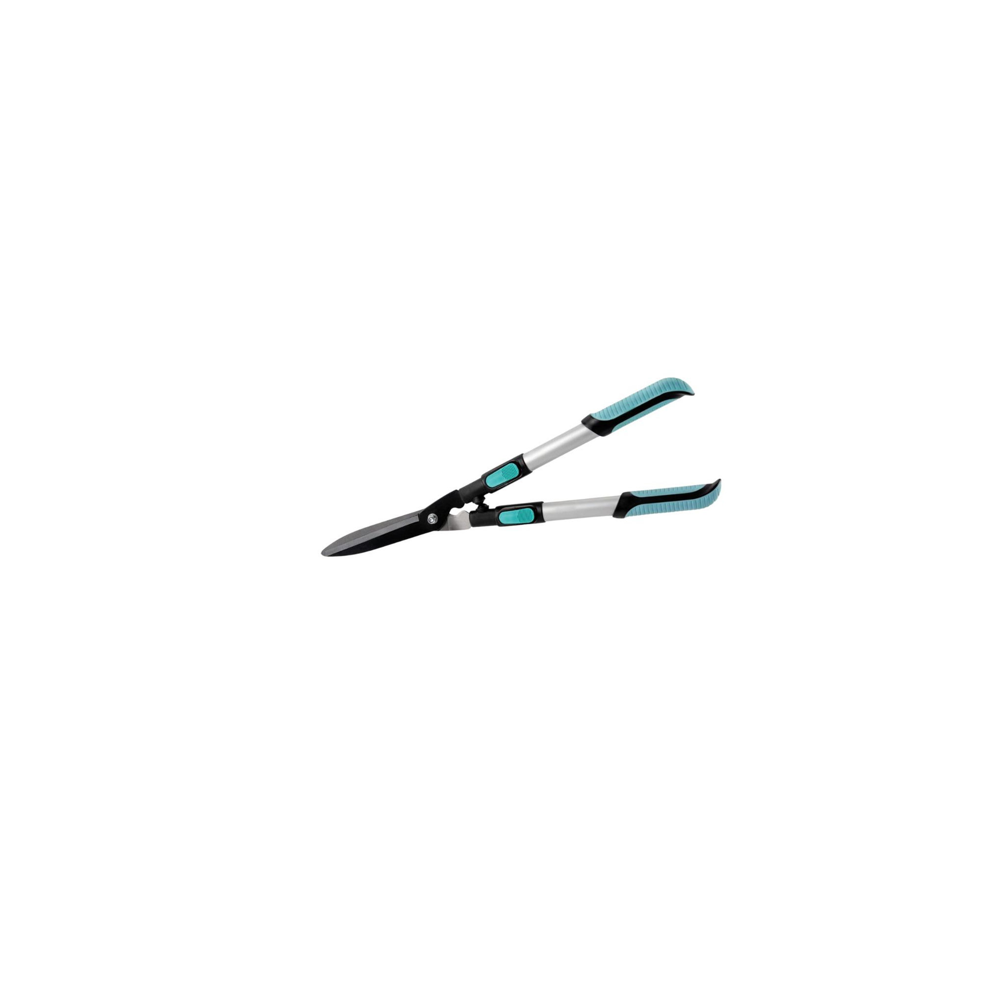 SUAN Cisaille à haie lame droite - Suan - Manche télescopique - Dimensions : 62-80 x 19-25 x 3 cm
