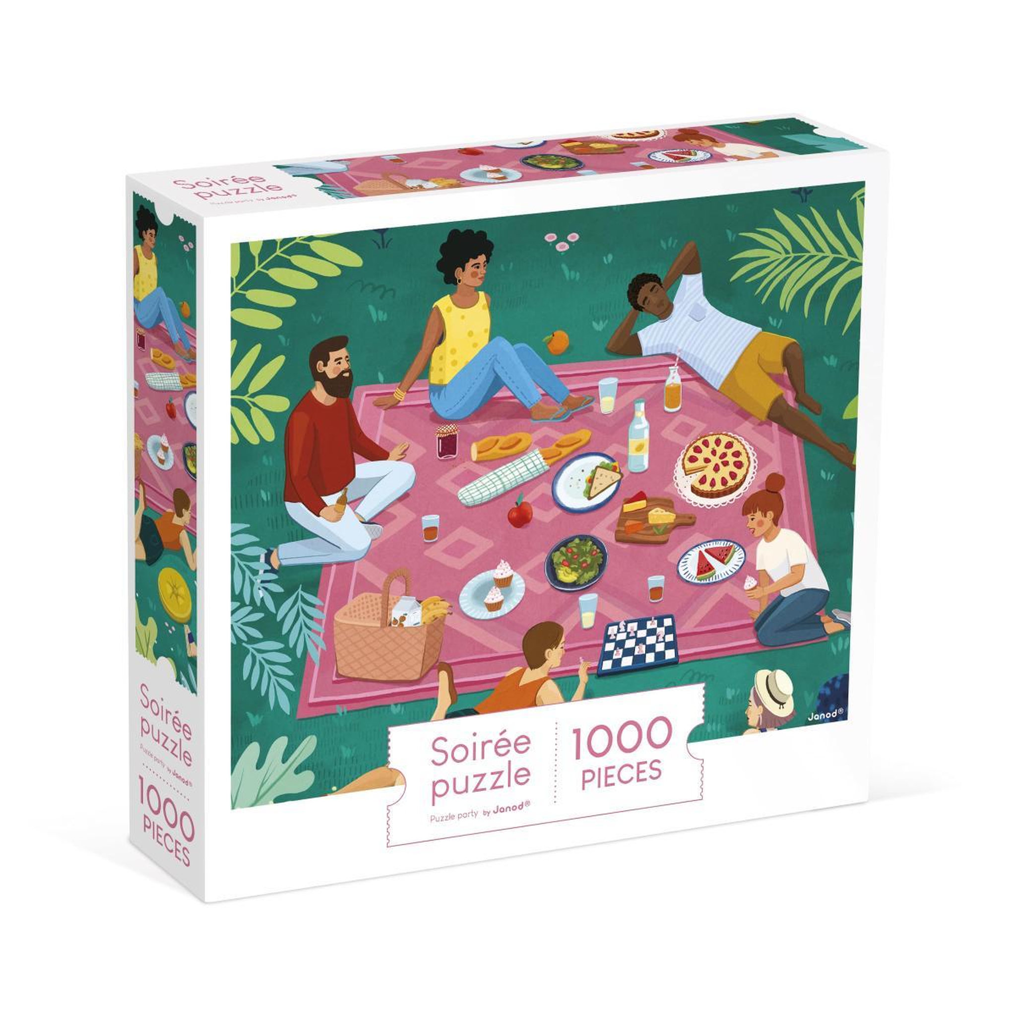 JANOD PUZZLE PICNIC ENTRE AMIS - 1000 PCS
