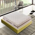 ILOVESLEEP Matelas Mousse SOFIA - Epaisseur 19 Cm - Fermeté H4. Coloris disponibles : Blanc