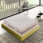 ILOVESLEEP Matelas Mousse SOFIA - Epaisseur 19 Cm - Fermeté H4. Coloris disponibles : Blanc