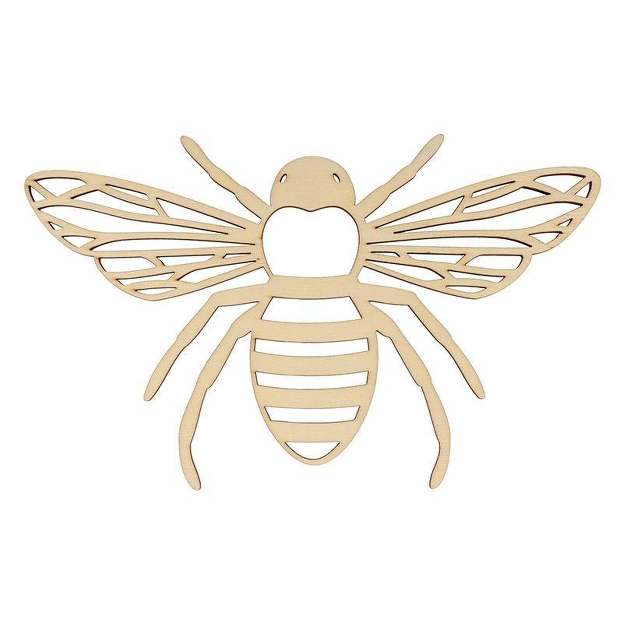 Voir la diapositive 2 : Artemio Décoration en bois Abeille