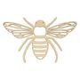 Voir la diapositive 2 : Artemio Décoration en bois Abeille