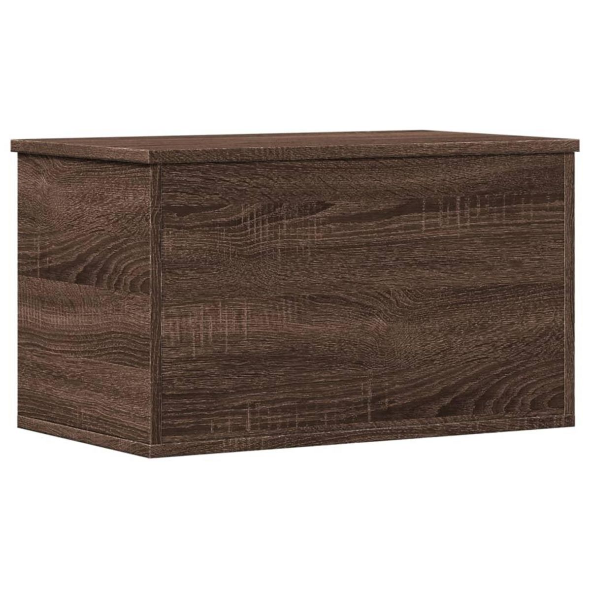 VIDAXL Boîte de rangement chene marron 60x35x35 cm bois d'ingenierie