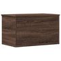 Voir la diapositive 2 : VIDAXL Boîte de rangement chene marron 60x35x35 cm bois d'ingenierie