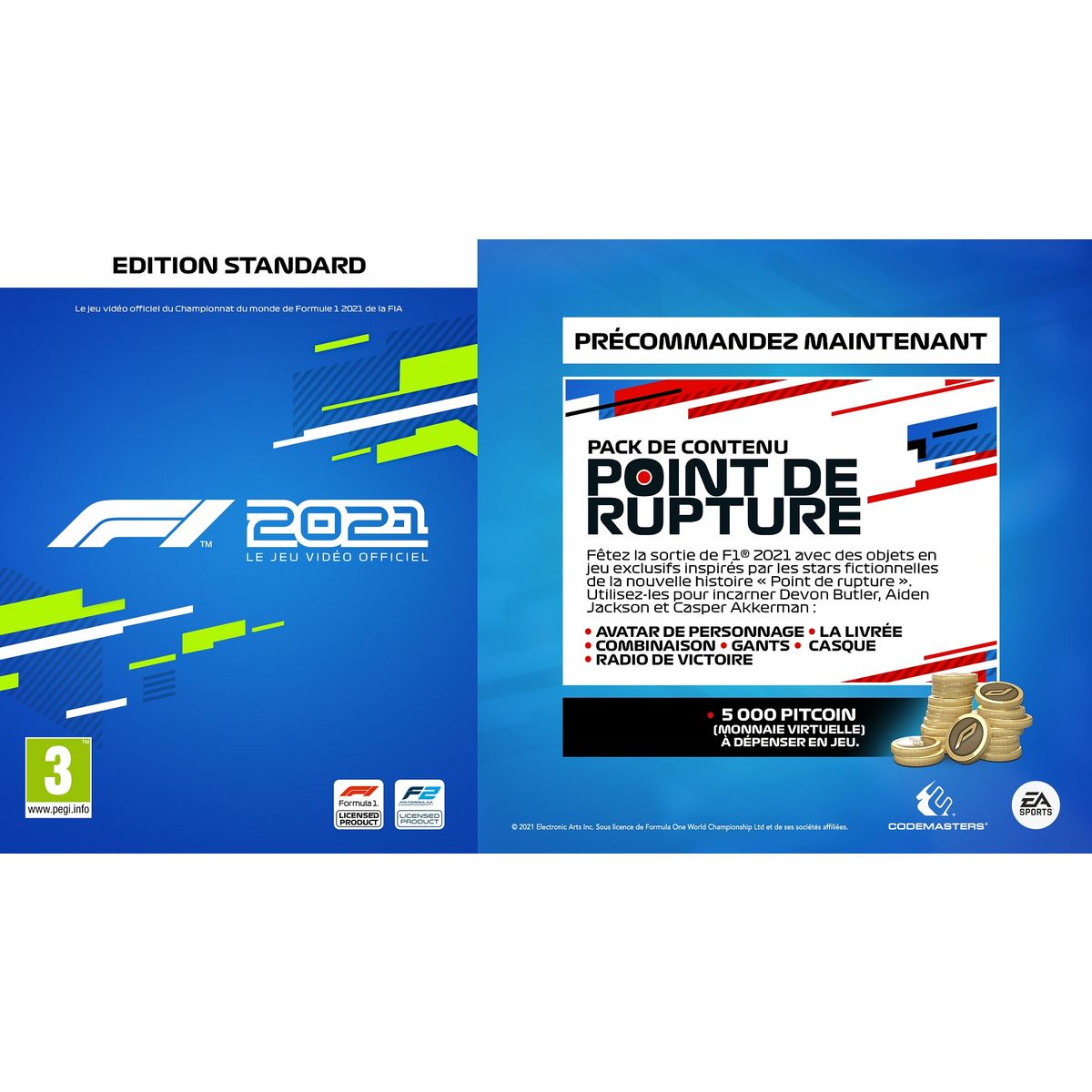 F1 2021 Standard Edition PS4