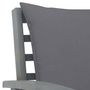 Voir la diapositive 5 : VIDAXL Banc de jardin 120cm et coussin gris fonce Bois solide d'acacia