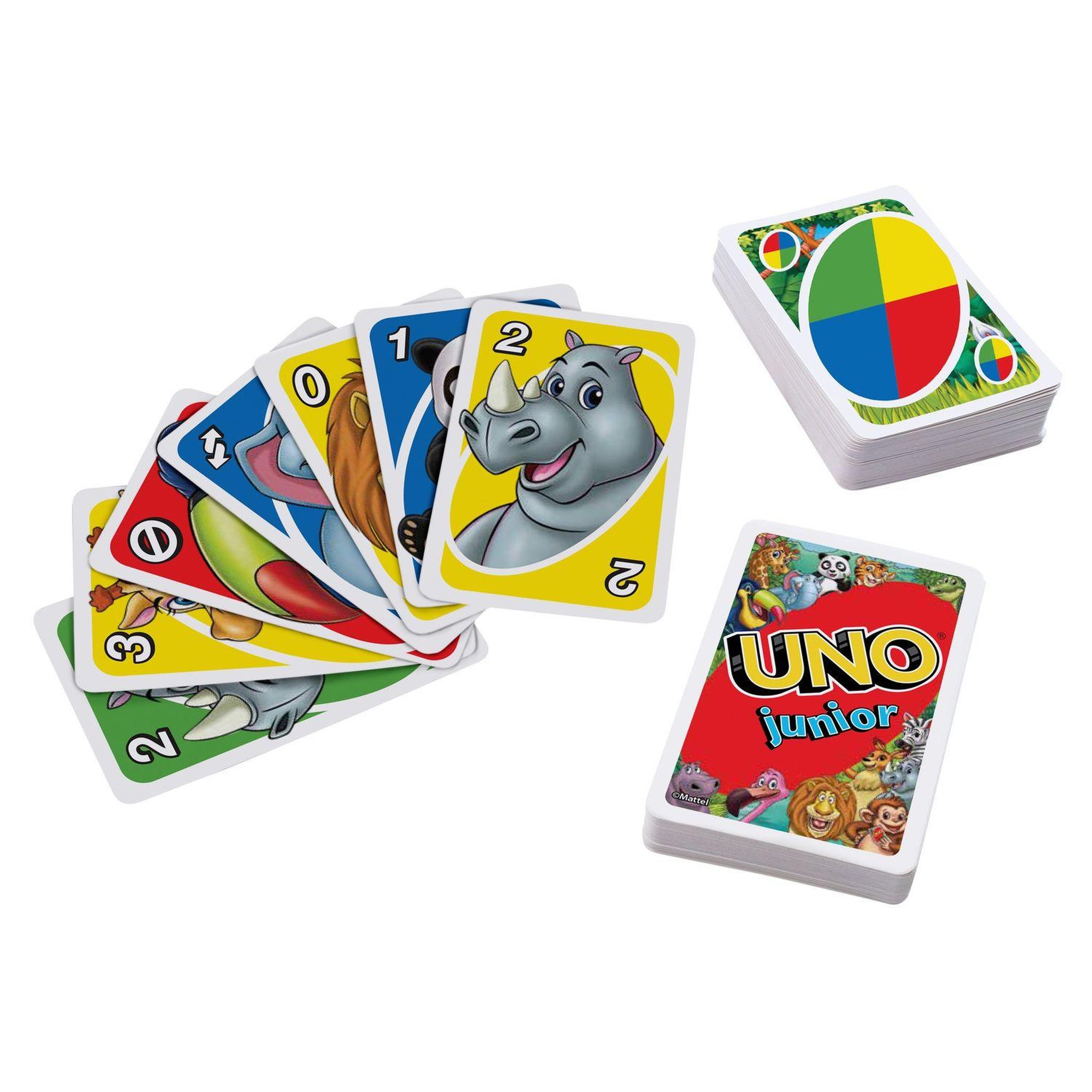 Voir la diapositive 4 : MATTEL Jeu Uno Junior