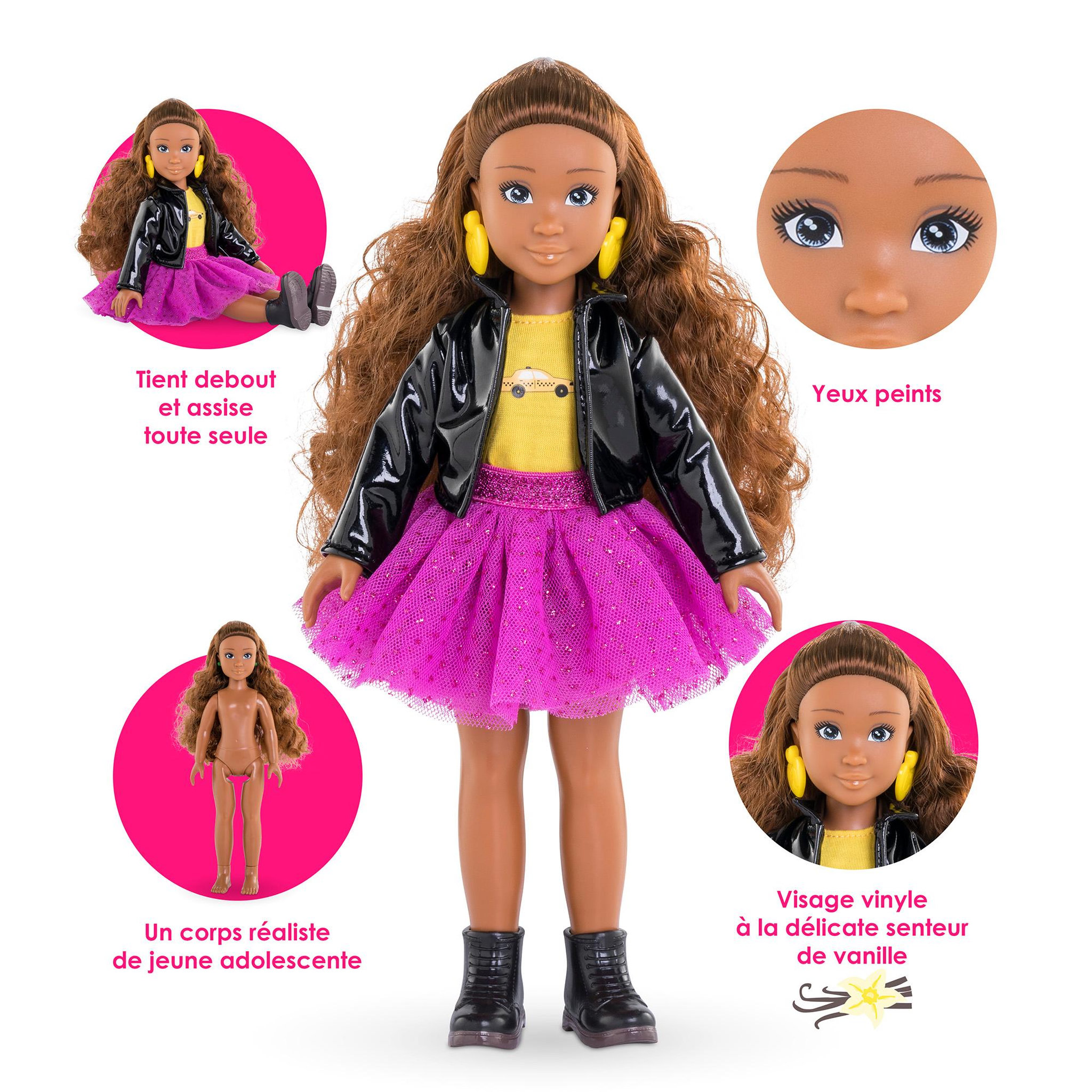 Voir la diapositive 3 : Corolle Coffret Poupée Corolle Girls Melody Fashion Week New-York