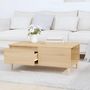 Voir la diapositive 3 : VIDAXL Table basse Chene sonoma 90x50x36,5 cm Bois d'ingenierie