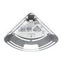 Voir la diapositive 2 : FIVE Étagère d'Angle Salle de Bain  Bath'n Store  28cm Gris