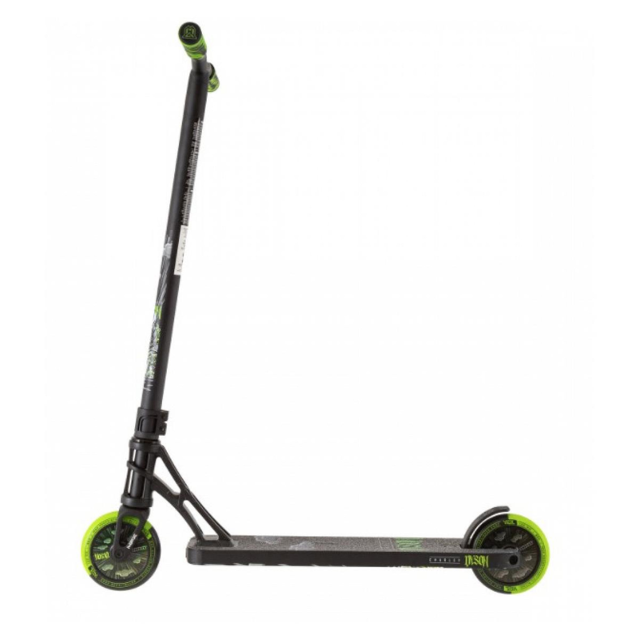 Voir la diapositive 3 : Madd Scooter Trottinette MGX pro charley dyson noir/vert