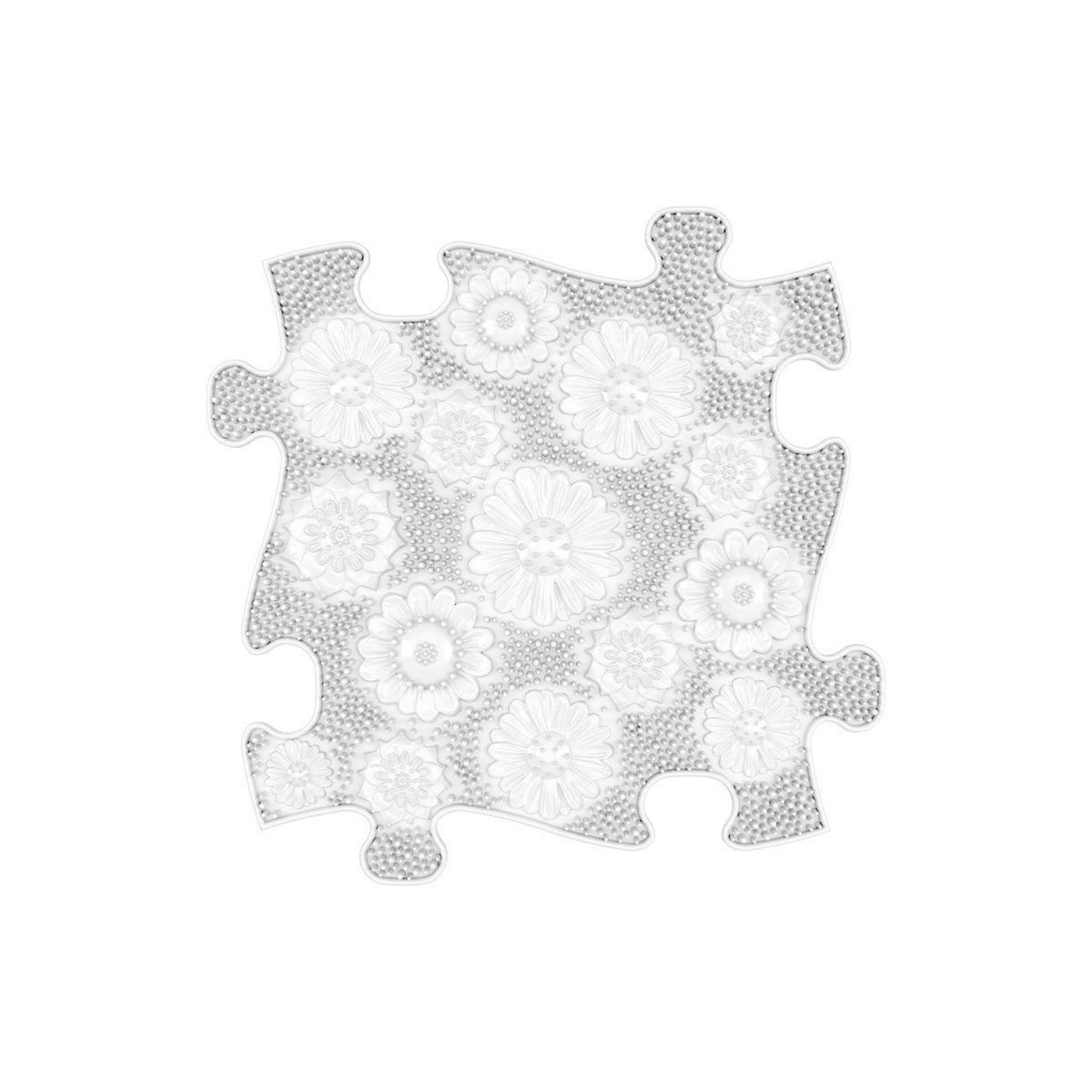 Voir la diapositive 4 : MUFFIK Tapis sensoriel  ensemble bébé noir et blanc - 6 pièces, black  and  white