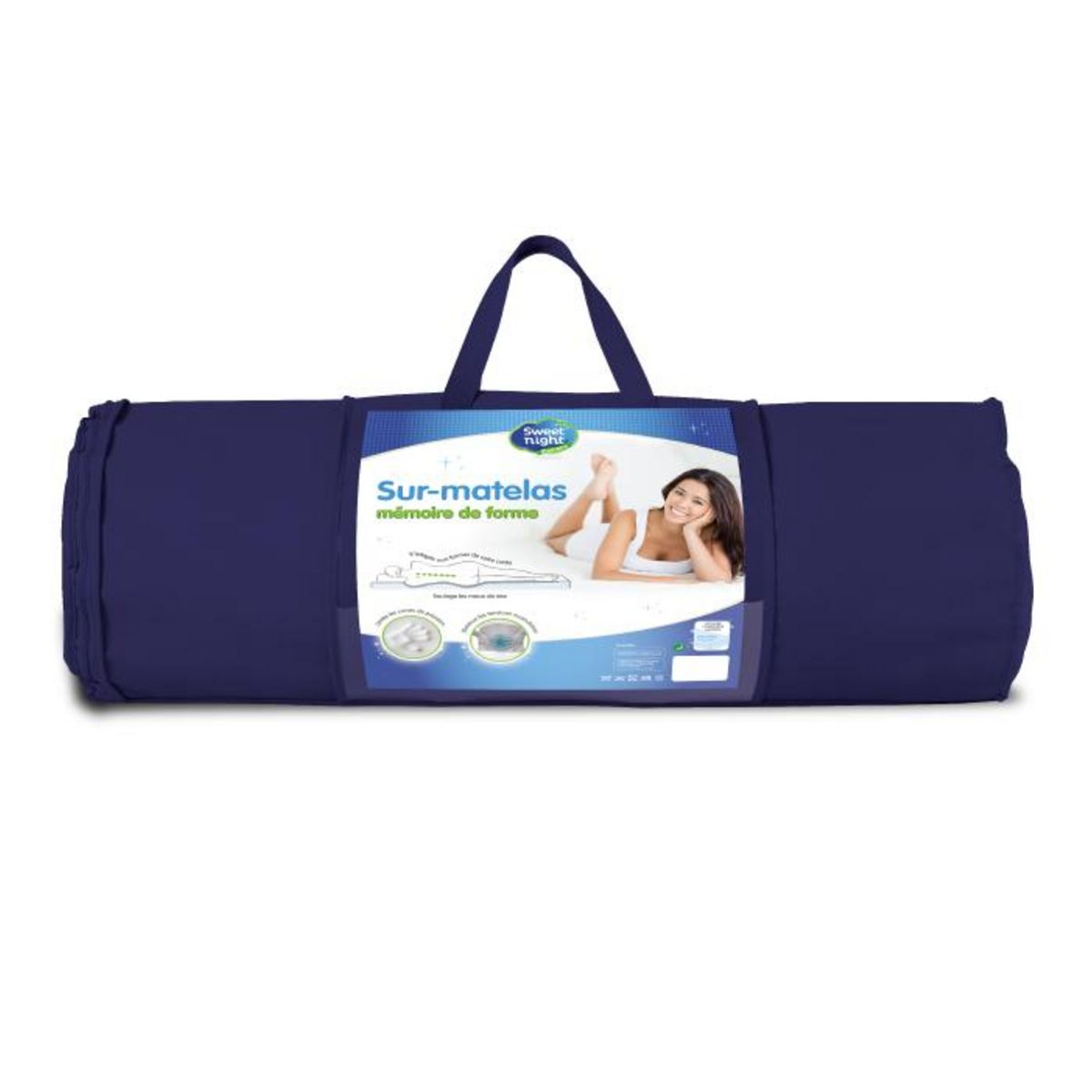 Sweetnight Surmatelas mémoire de forme épaisseur 3cm QUALITE HOTELLERIE DE LUXE