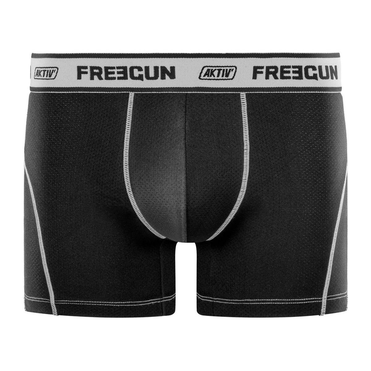 FREEGUN Lot de 4 Boxers homme Aktiv Sport Fluo