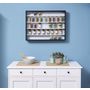 Voir la diapositive 8 : Vitrine de rangement murale pour miniatures ULLI