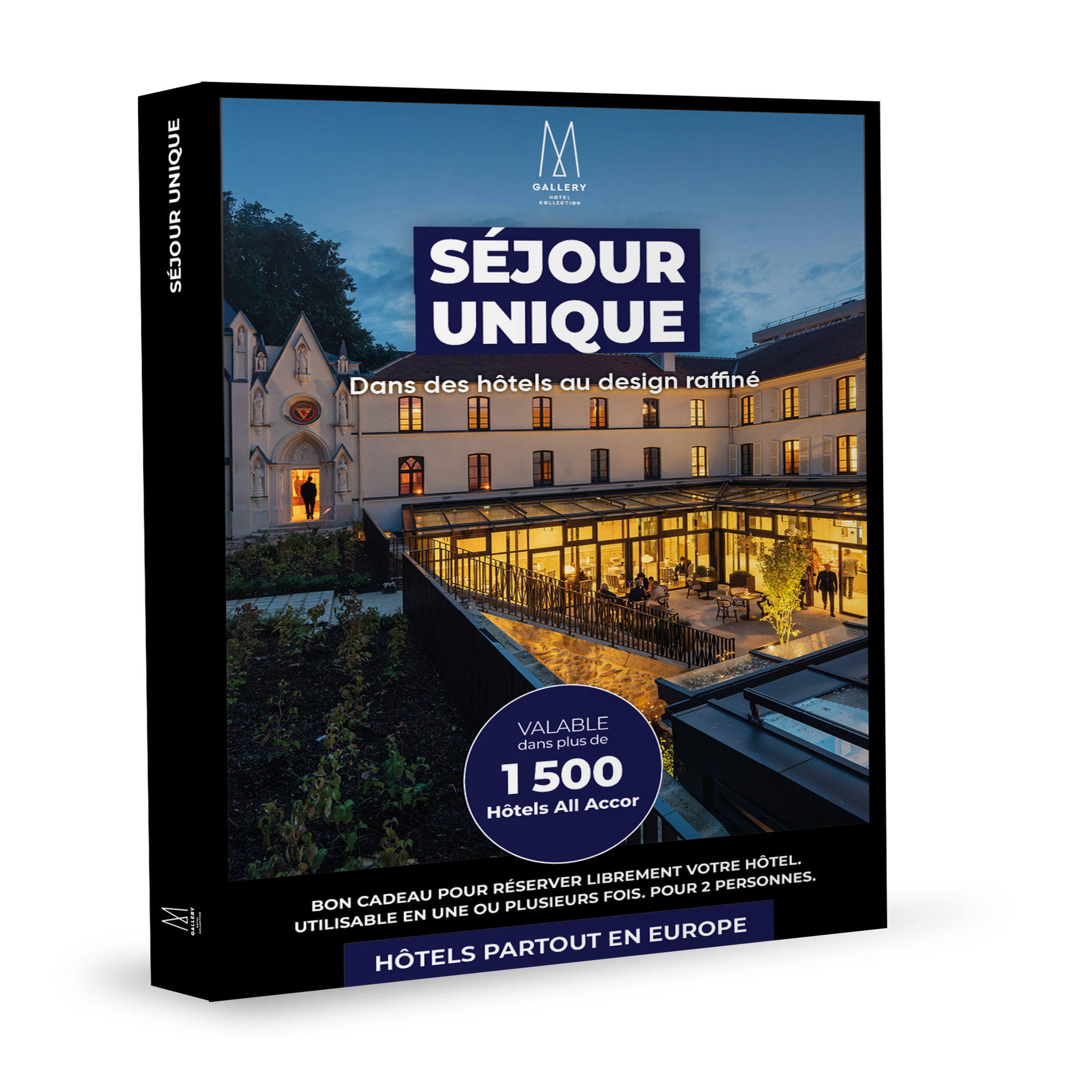 Voir la diapositive 2 : ALL ACCOR Coffret cadeau All-accor - Séjour unique Mgallery