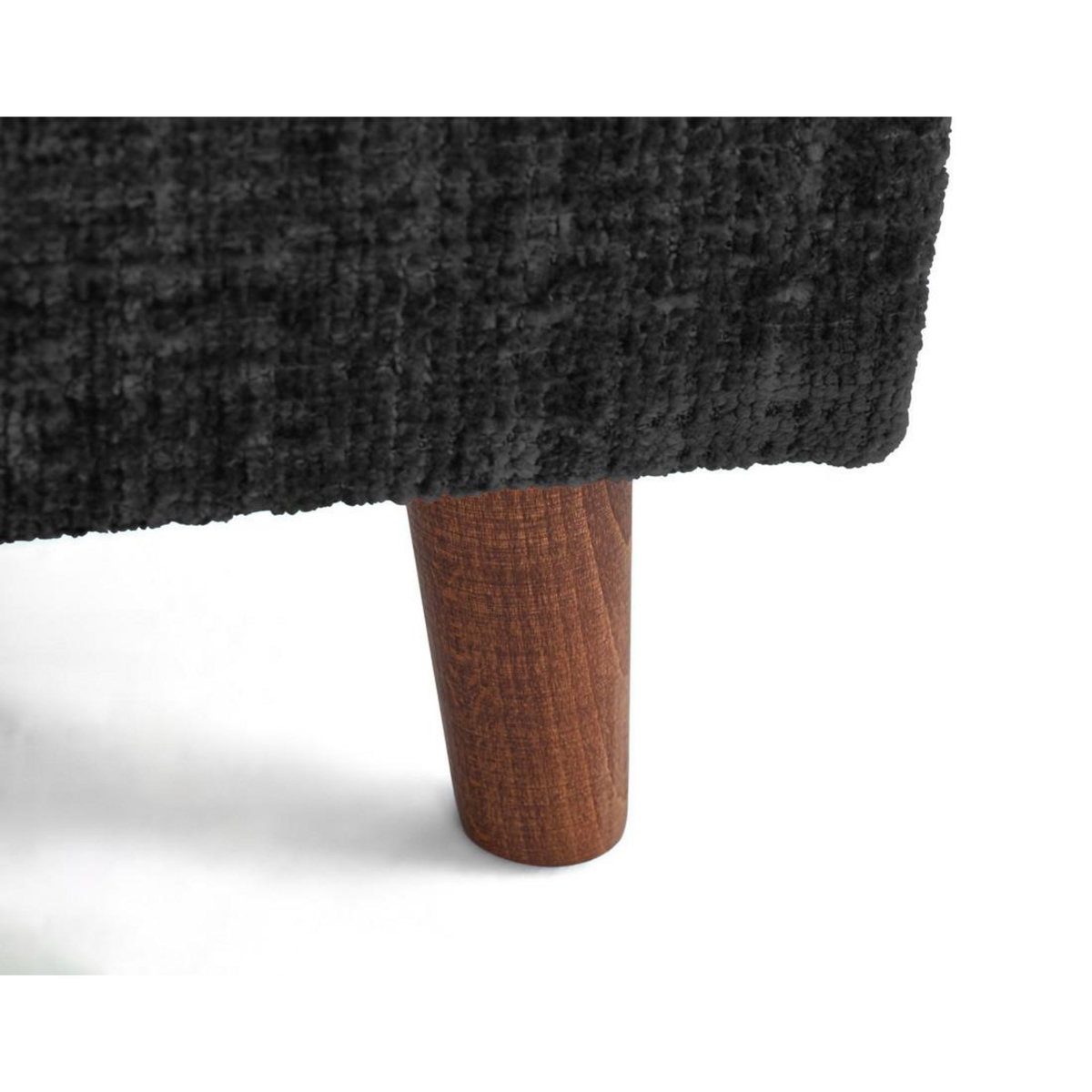 LISA DESIGN Rune - canapé droit 2 places en velours texturé