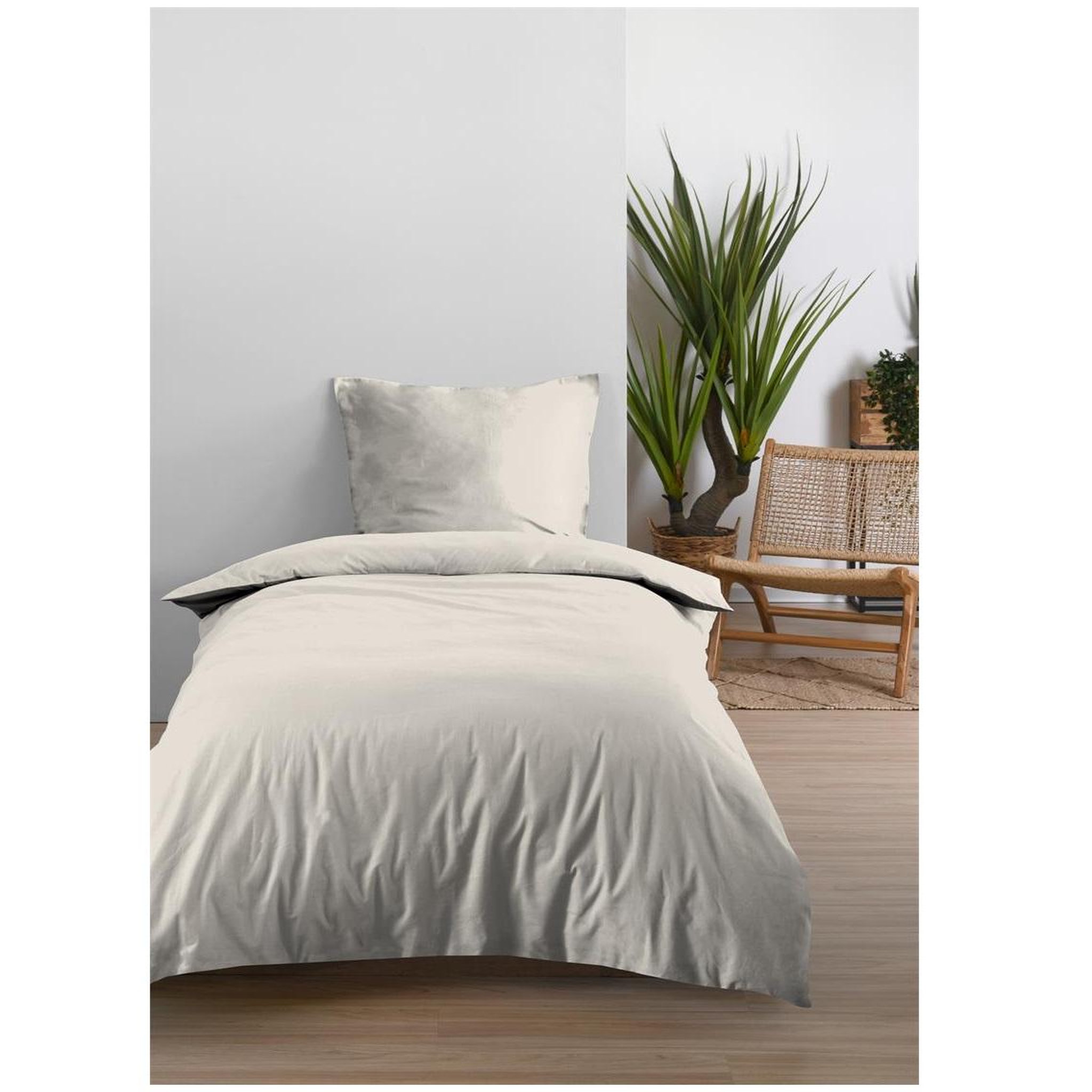 Voir la diapositive 2 : Eden Drap housse en coton eden design et moderne