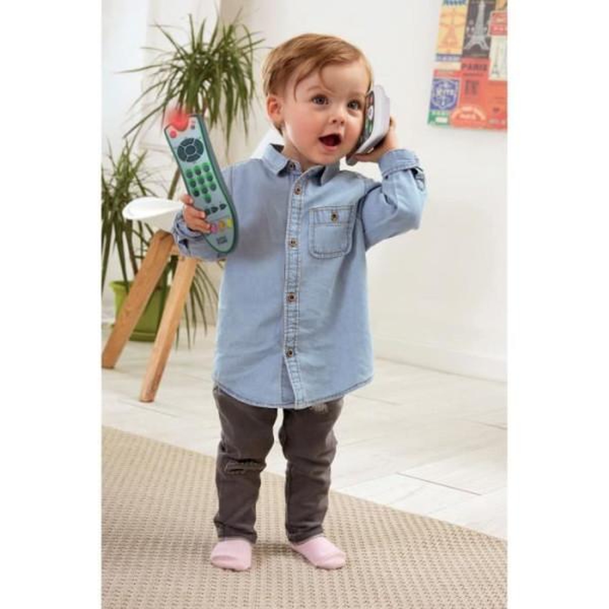 Voir la diapositive 3 : Téléphone et Télécommande - KD - Mon Duo High-Tech - Apprentissage des animaux, chiffres et couleurs