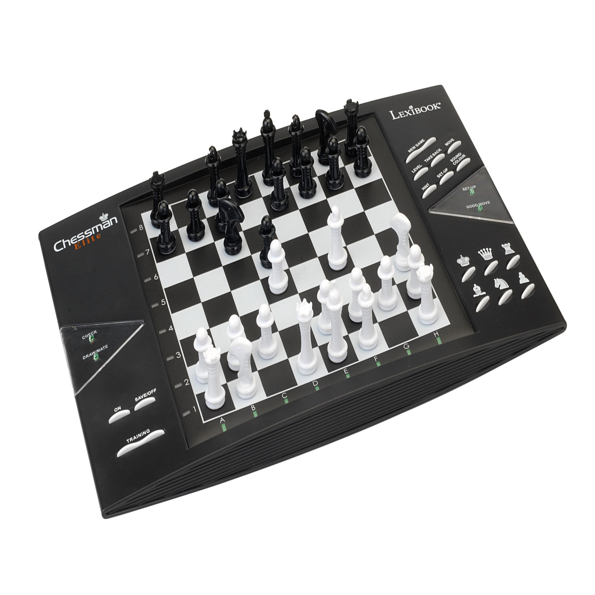 Voir la diapositive 1 : LEXIBOOK Jeu d'échecs CHESSMAN Élite 