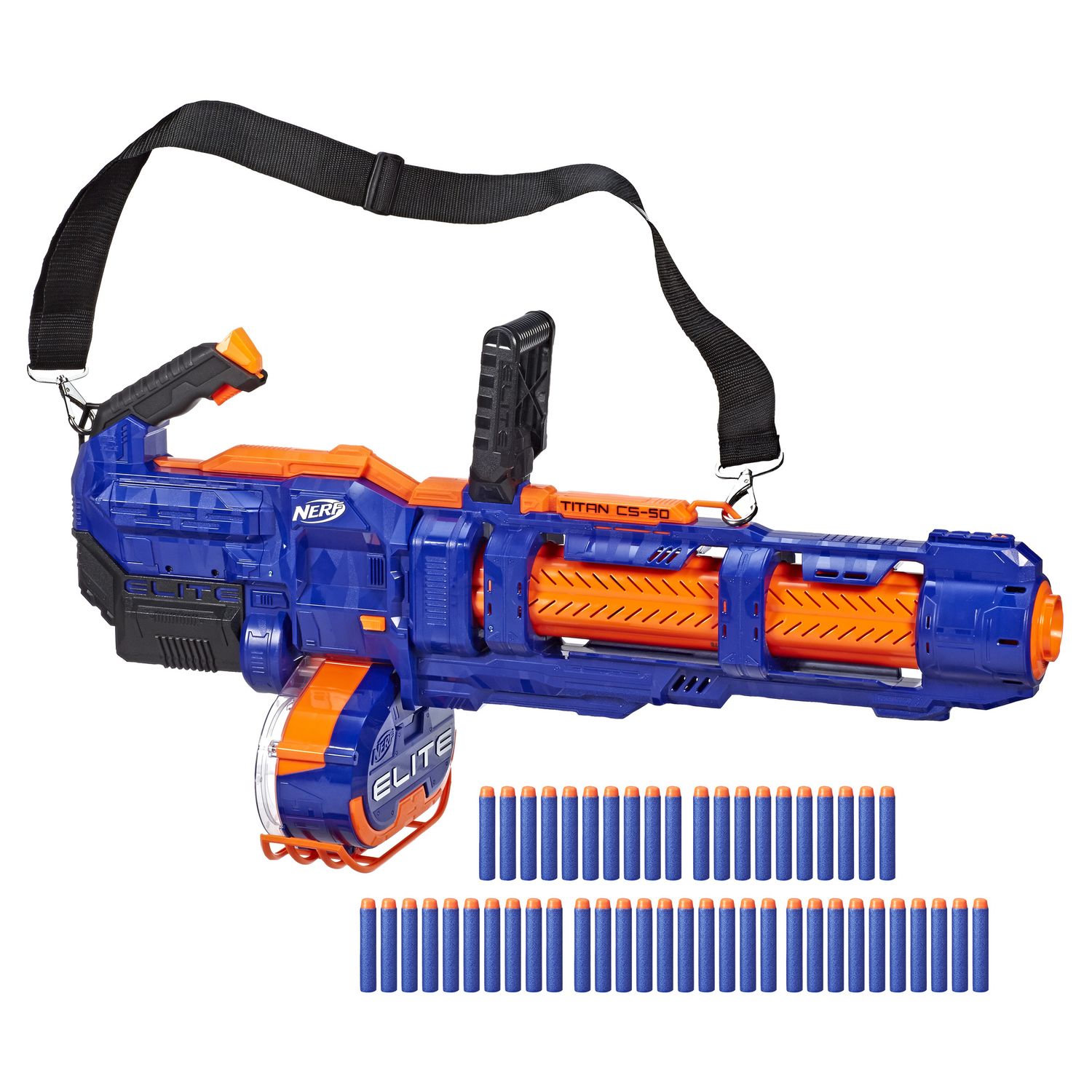 ナーフ タイタン エリート NERF CS-50 TITAN ELITE HASBRO Nerf Elite Titan et Flechettes Nerf Elite Officielles pas