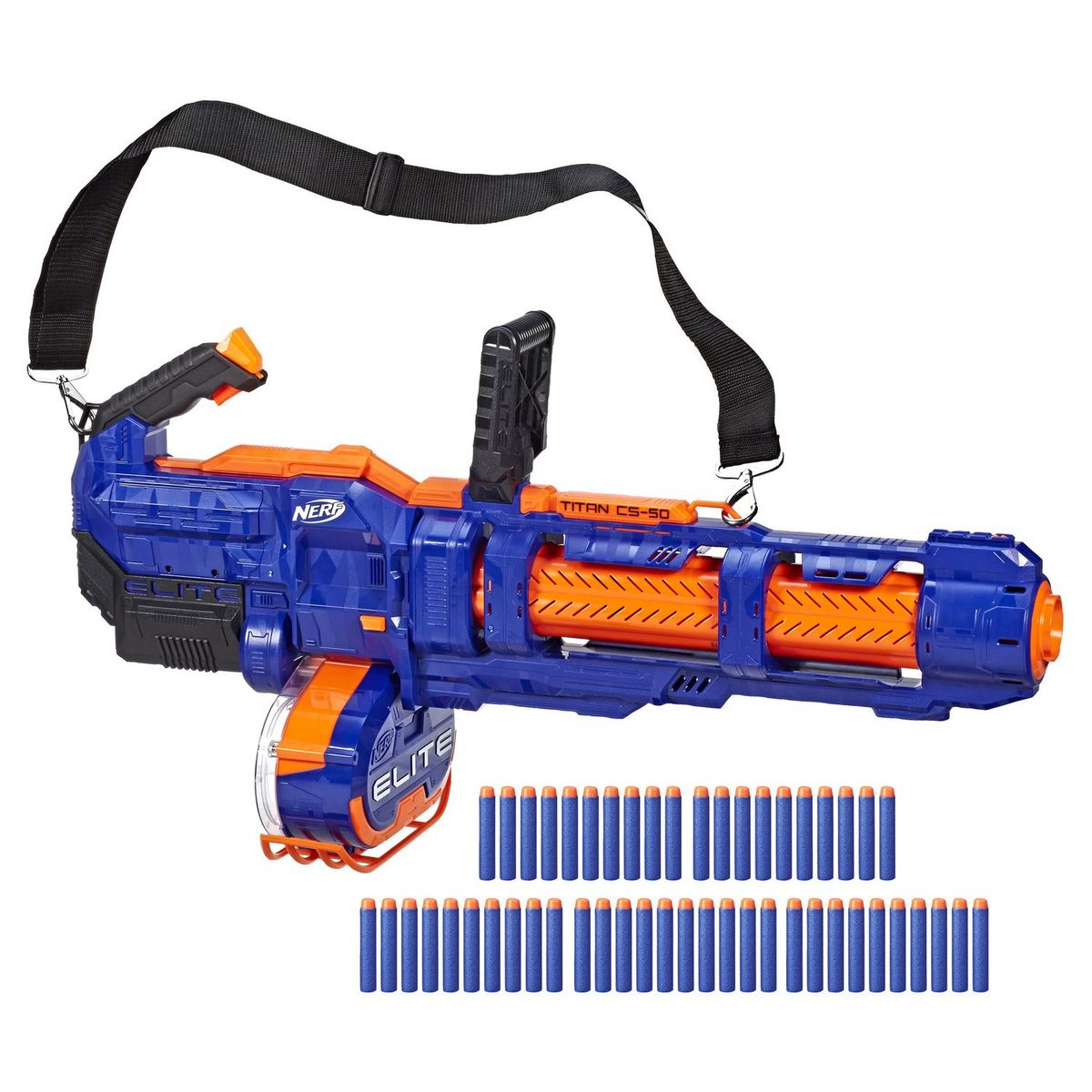 HASBRO Nerf Elite Titan et Flechettes Nerf Elite Officielles