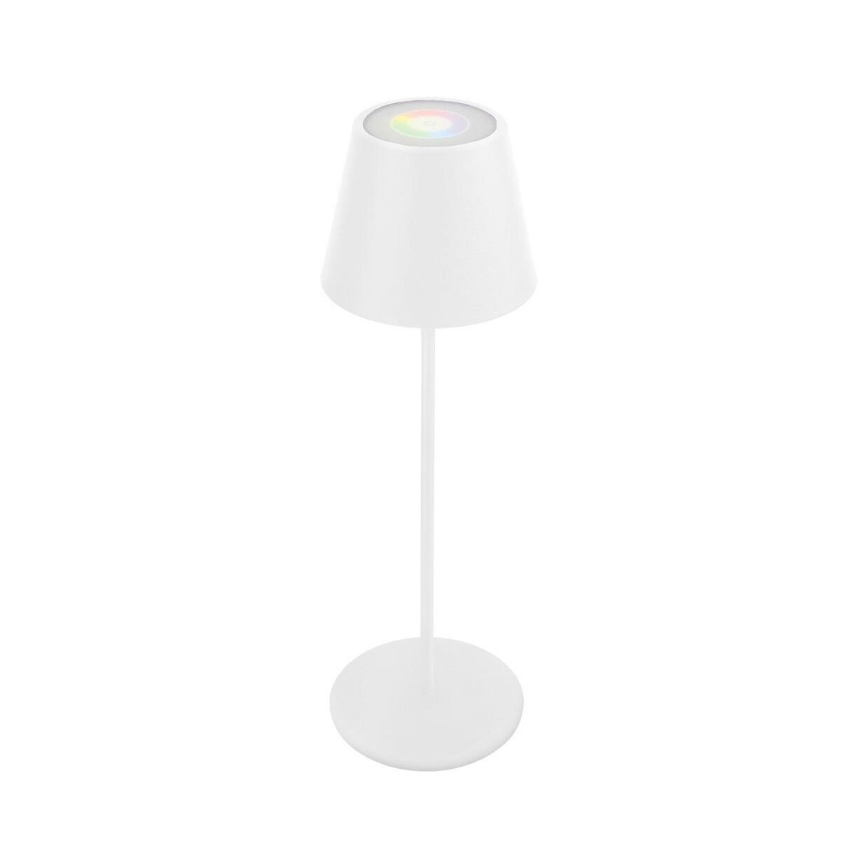 Lampe de table sans fil LED blanc chaud BEVERLY WHITE H34cm –