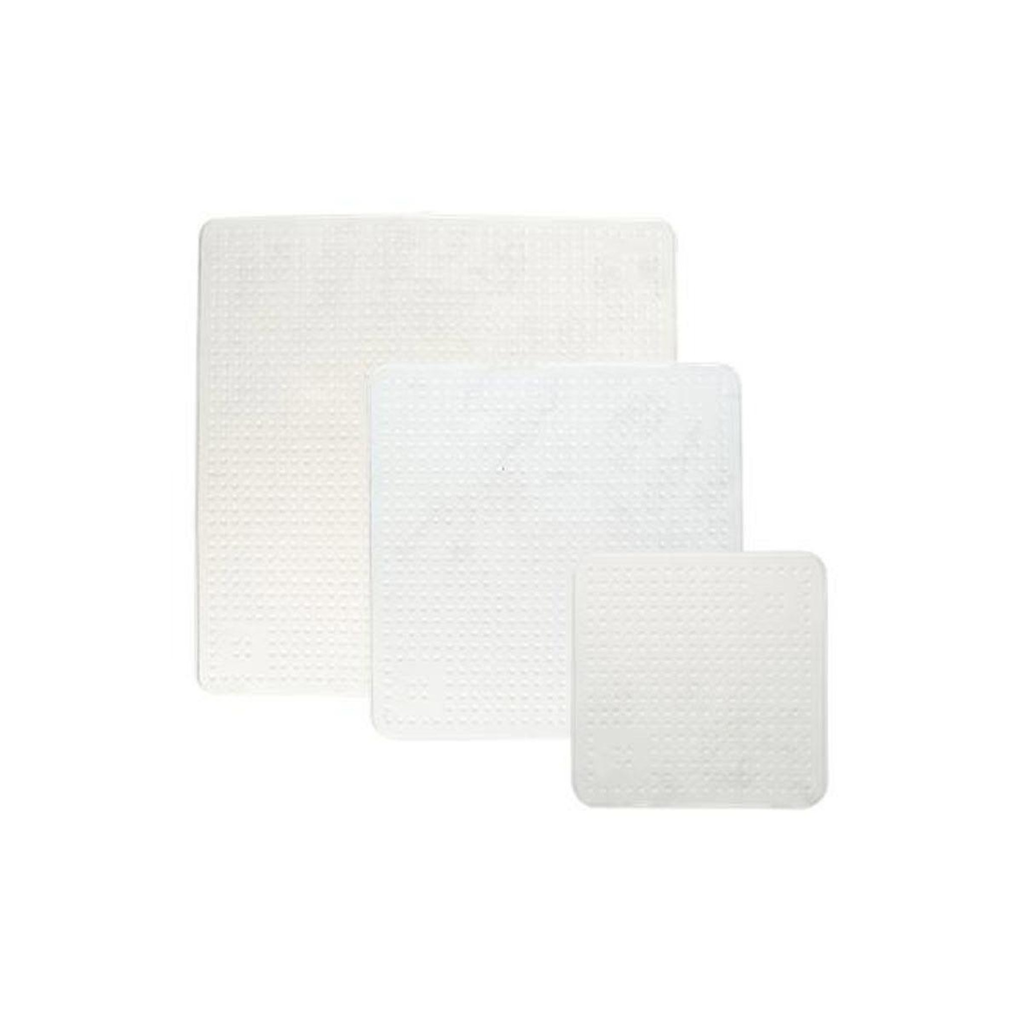 FIVE Lot de 3 couvercles  extensibles  19cm blanc