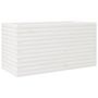 Voir la diapositive 2 : VIDAXL Jardiniere blanc 90x40x45,5 cm bois de pin massif