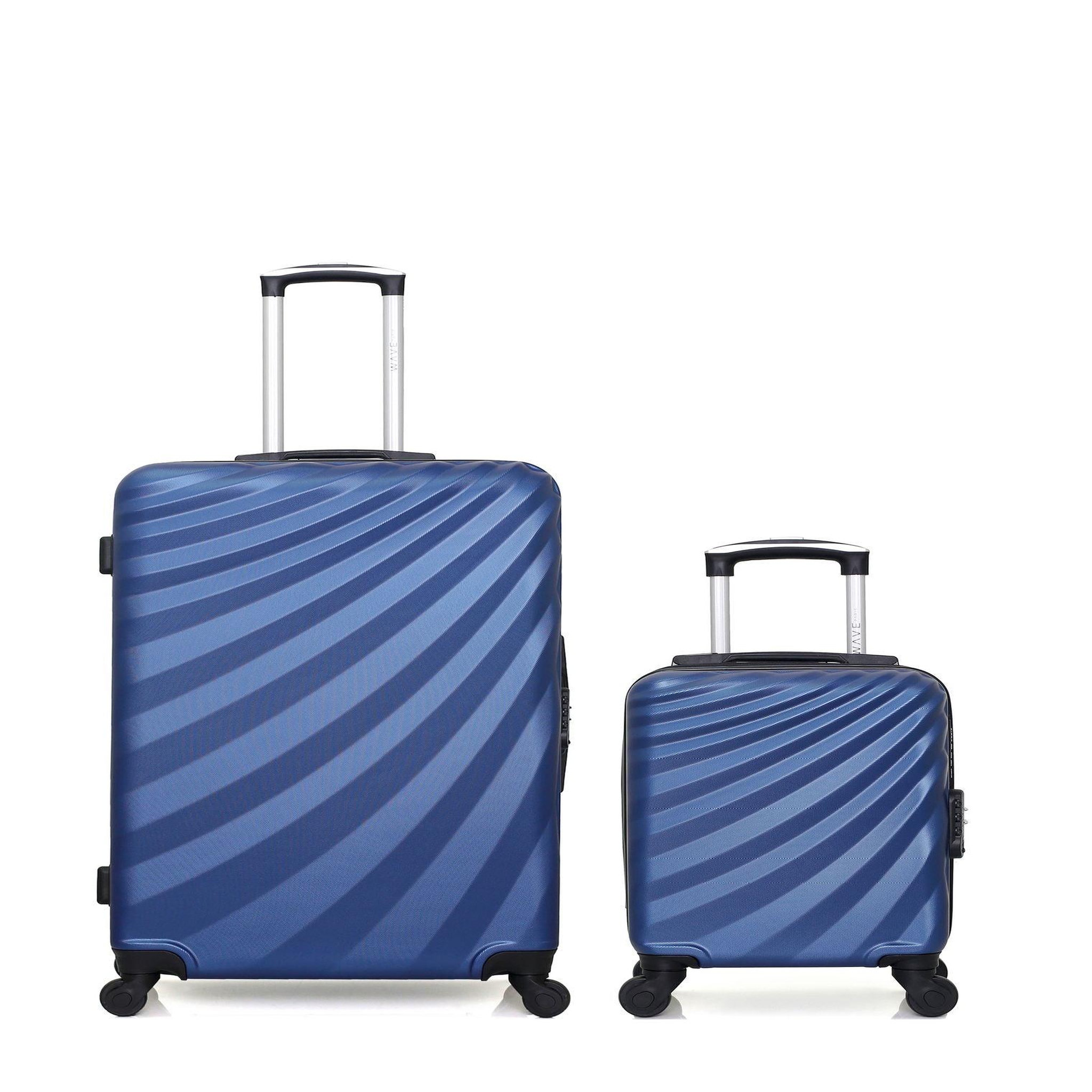 WAVE PARIS WAVE PARIS - LOT DE 2 - Valises grand format et cabine XXS DANUBE
