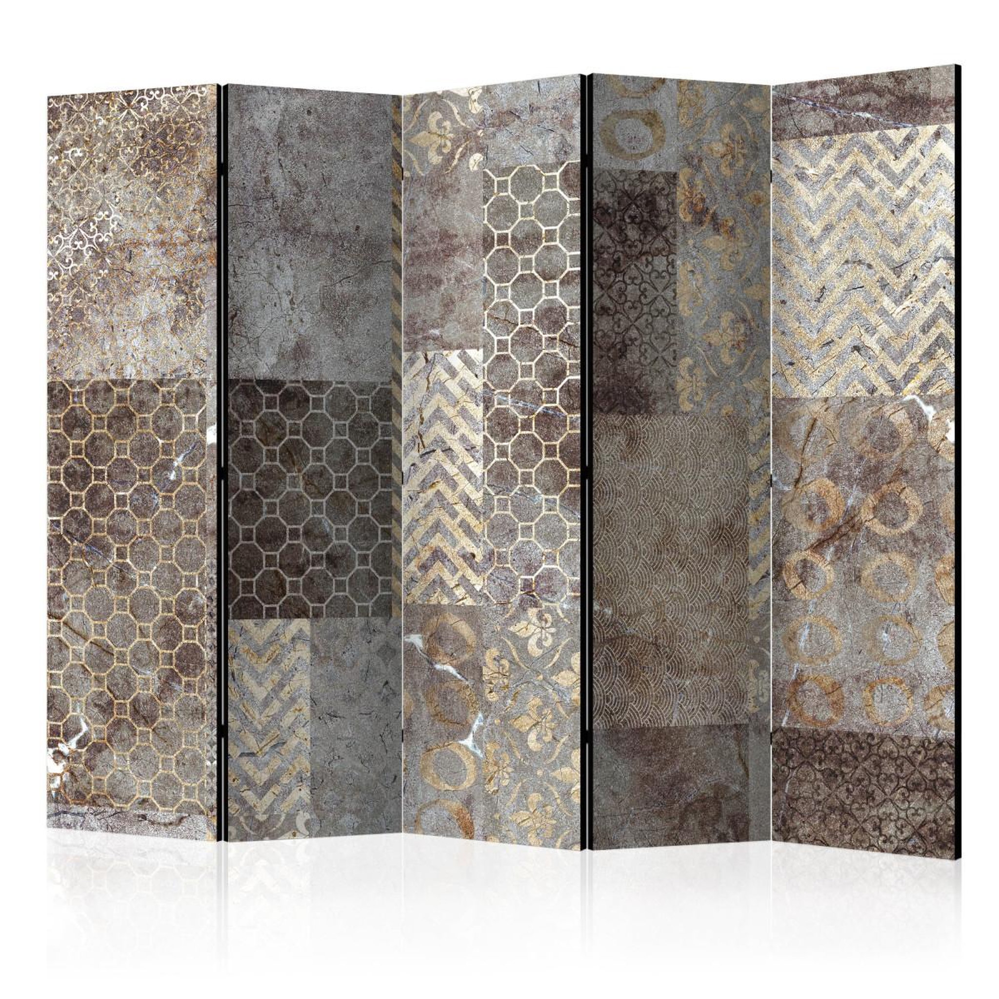 Paris Prix Paravent 5 volets  geometric textures  172x225cm