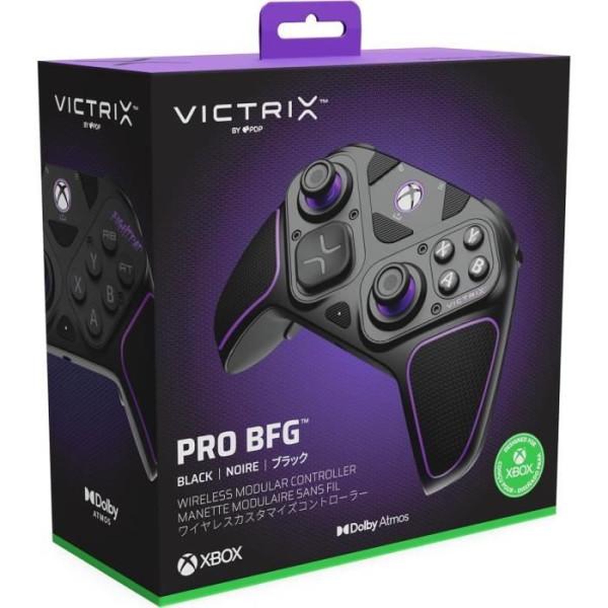 Voir la diapositive 2 : PDP Manette sans fil Pdp Victrix Pro BFG pour PC Xbox One Xbox Series X et S Noir