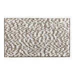 Paris Prix Tapis de Bain  Friza  45x75cm Sable & Marron