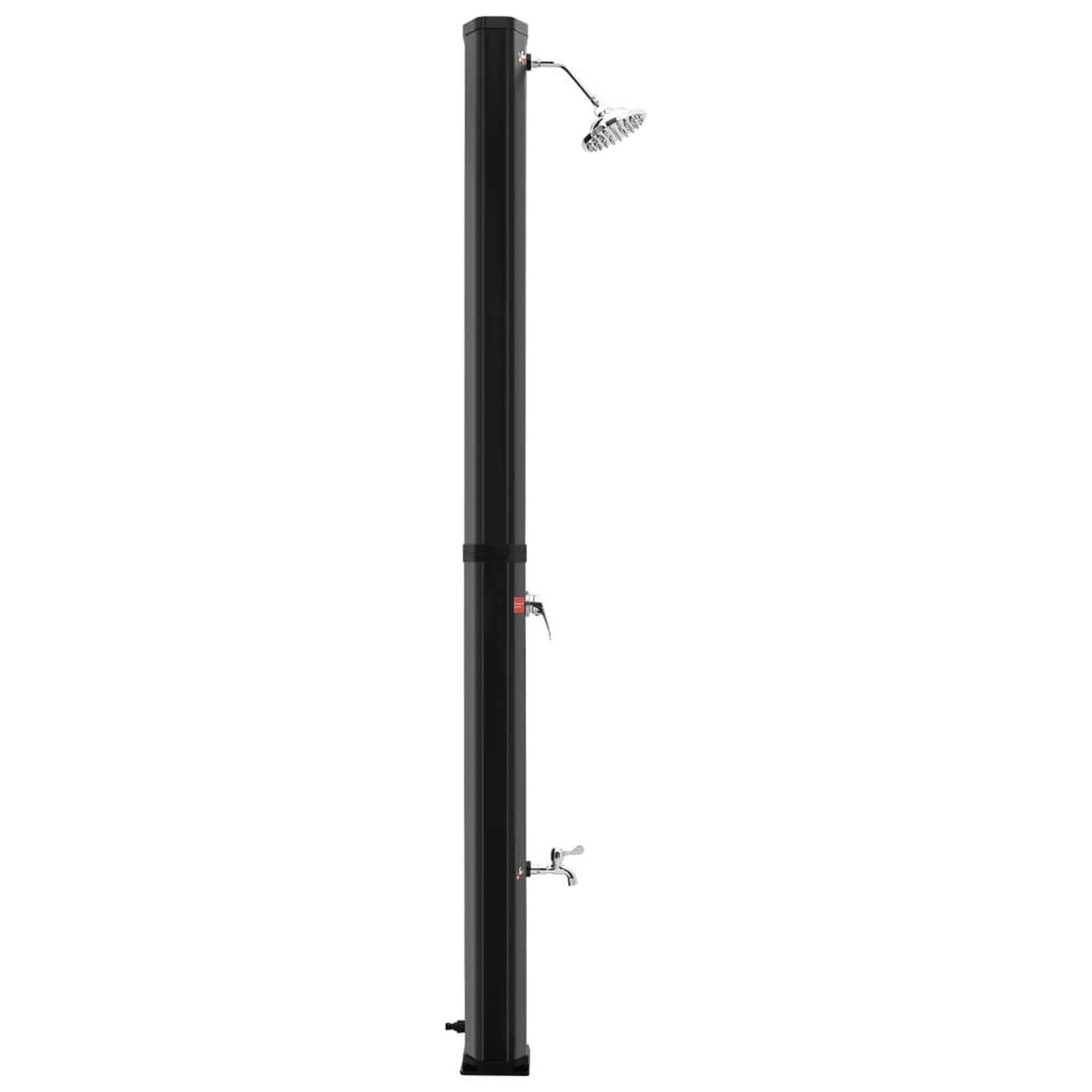 Voir la diapositive 3 : VIDAXL Douche solaire d'exterieur avec pomme de douche et robinet 35 L