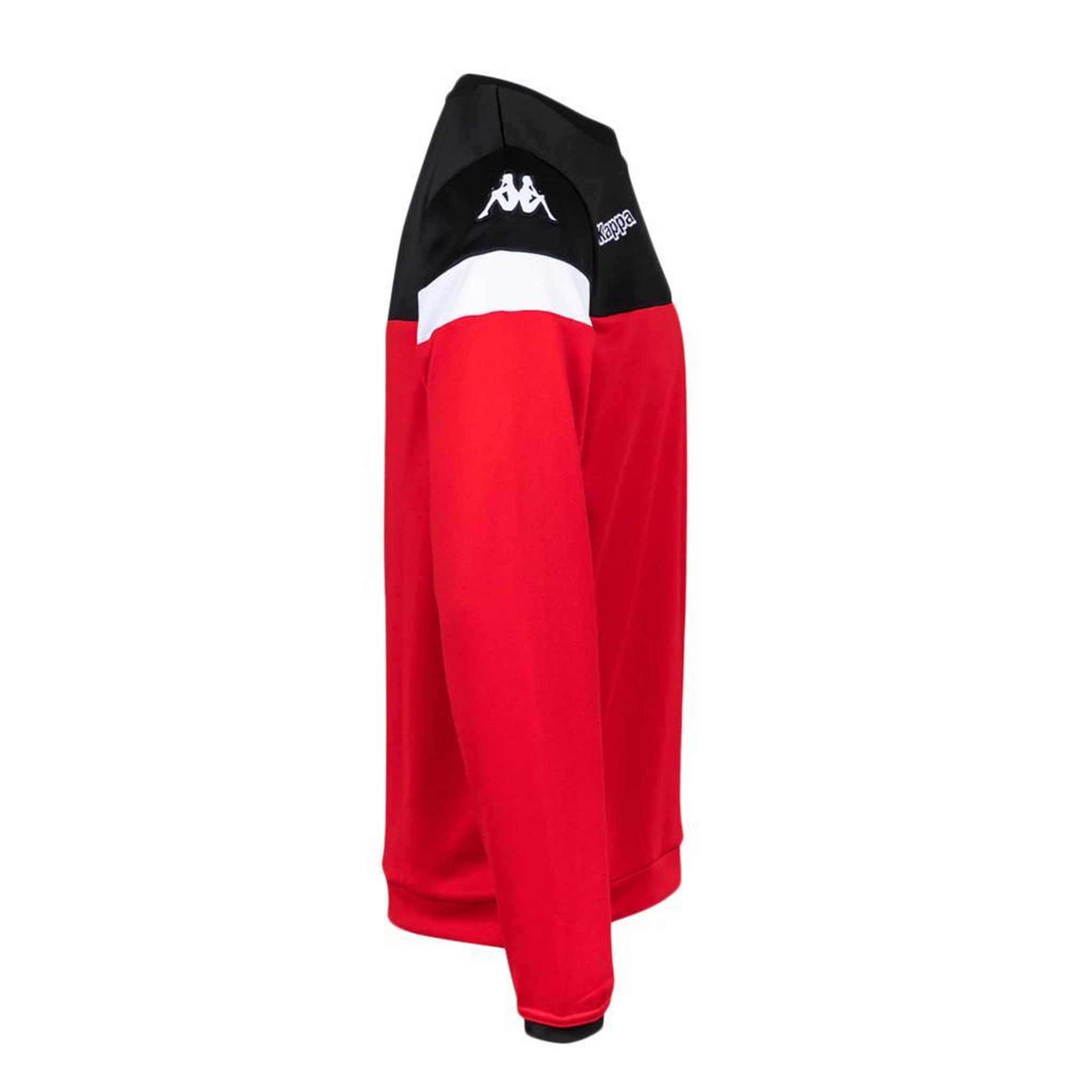 Voir la diapositive 3 : KAPPA Sweat Rouge/Noir Homme Kappa Lido